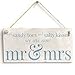 Meijiafei With Sandy Toes .. Mr & Mrs - PVC Sign Beach Wedding/Married Sign 10