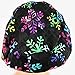 Christmas Snowflakes Surgical Scrub Hat Winter Boho Nurse Cap Euro Style Adjustable Bouffant