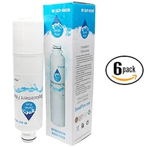 6-Pack de repuesto Samsung RF24FSEDBSR nevera nevera filtro de ...
