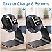 NANW Charger Dock Stand Station Compatible with Fitbit Charge 3, Replacement Charging Cradle Adapter Holder with 4.2 ft USB Charging Cable Accessories Compatible with Fitbit Charge 3 Smart Watch Black