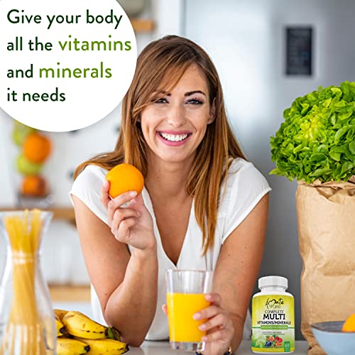 Amate Life Multivitamins/Minerals Capsules with Zinc and Premium 42