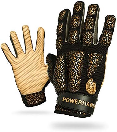 POWERHANDZ Weighted Exercise Gloves for Strength and Resistance Fitness Training - Non Slip, Pure Grip Heavy Weight Lifting Gym Gloves