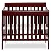 Dream On Me 4 in 1 Aden Convertible Mini Crib, Cherry