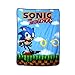 JUST FUNKY Sonic The Hedgehog Fleece Blanket [Blue 46