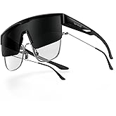 Lamicall Polarized Fit Over Glasses Sunglasses - Universal UV400 Protection for Men Women, Oversized Sun glasses