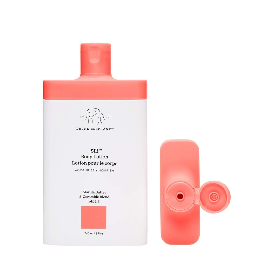 Drunk Elephant Sili Body Lotion. Hydrating and Restoring Cream Body Lotion. (8 fluid ounces) : Beauty
