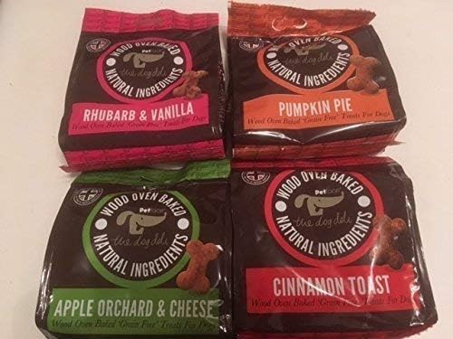Dog Deli Grain Free Natural Dog Treats from Variety Pack (4x150g)