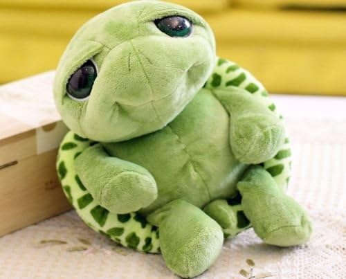 Phantomx Cute Big Eyed Stuffed Turtle Plush Toy Tortoise Gift