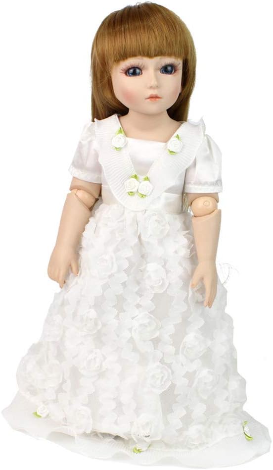 Prezzo Candyana Rinato Bambola Bambino Realistico Bebè Bimbo Bambino Morbido Bianco Oro Neve Capelli Lunghi Bambino Offerte