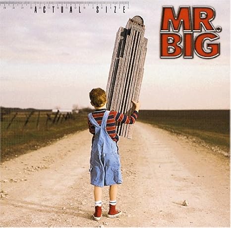 Mr Big Actual Size Amazon Com Music