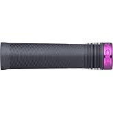 Raceface Chester Grip Black/Purple 31mm | RaceFace Chester Lock-On Bike Grips - 31mm Tacky Rubber, Purple/Black
