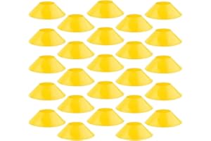 25Pcs 5 Inch Soccer Cones, Soccer Markers Disc Cones with Net Bag, Practice Equipment，Agility Sports Training Cones for Footb