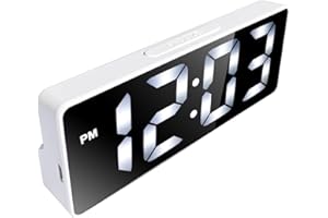 wishluck Ultrasonic Jewelry Cleaner,Alarm Clock for Bedroom