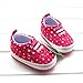 Kuner Baby Girls' Canvas Rubber Sole Sneaker First Walkers Shoes