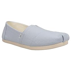 TOMS Womens Alpargata Slip On Flats Casual - Blue