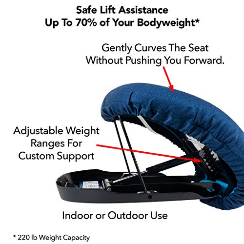 Carex Upeasy Seat Assist Chair Lift And Sofa Stand Assist Portable
