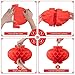 Chinese New Year Decorations – Blessing Pendant, Paper Lantern, Rat Year Red Envelope, New Year Greeting Card, Window Flower, Blessing Sticker-Year of The Rat Party Decor Set [42 Pcs]