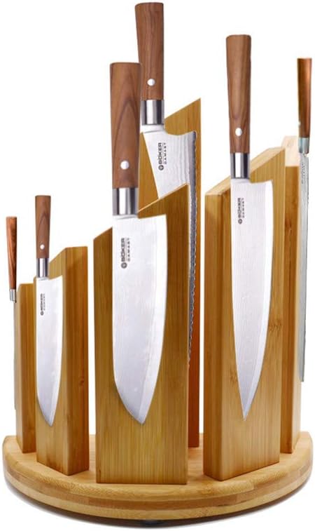 Magnetic Turret with Magnetics - Kitchenware Magnetic Turret Holder for Better Bamboo - Magnetic Knife Holder, Toolless Organize