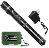 Wealers Tactical Flashlight Knife, Zoomable, 3-Mode LED Rechargeable Multifunctional Tool - Self Defense Survival Knife with an Emergency Window Breaker Great For Hunting, Travelling, Camping Outdoor