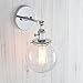 PERMO Vintage Industrial Wall Sconce Lighting Fixture with Mini 5.9