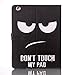 iPad 2/3/4 Case, Dteck(TM) Slim-Fit Folio Leather [Card Slots/ Money Holder] Smart Cover with [Auto Sleep/Wake Feature] for Apple iPad 2/iPad 3/iPad 4 (01 Don't Touch My Pad)