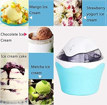 Ice Cream Maker Household Automatic Mini Ice Cream Machine With Built In Freezer 500ml Children Ice Cream Homemade Machine Icecream Makers Machine For Home Kitchen Red Liuchang20 Color Red Buy Online At