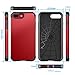 Luvvitt Ultra Armor iPhone 7 Plus/iPhone 8 Plus Case with Dual Layer Heavy Duty Protection and Air Bounce Technology for Apple iPhone 7 Plus (2016) / iPhone 8 Plus (2017) - Red