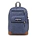JanSport Cool Student Laptop Backpack - Blue Heathered Twill