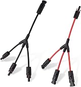 URAQT Solar Cable Y-Splitter 1to3 2Pcs 6mm² Parallel Adapter Y Cable view 9