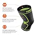 CAMBIVO 2 Pack Knee Braces for Knee Pain Women and Men, Knee Compression Sleeve with PMMA Side Stabilizers and Patella Knee Pads, Knee Support for Meniscus Tear, Arthritis, ACL, Joint Pain Relief