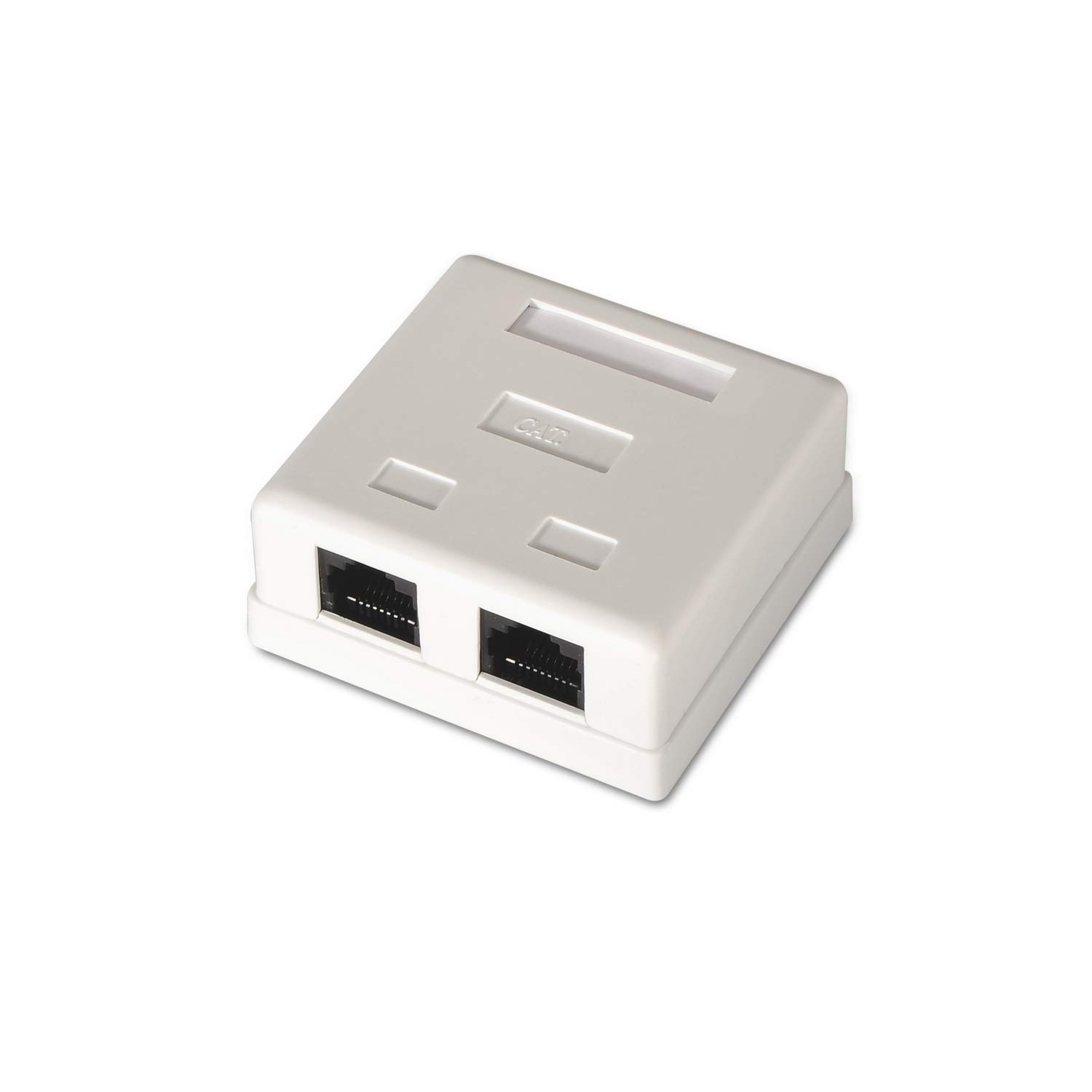 AISENS A139 – 0302 – RJ45 Surface Rosette White