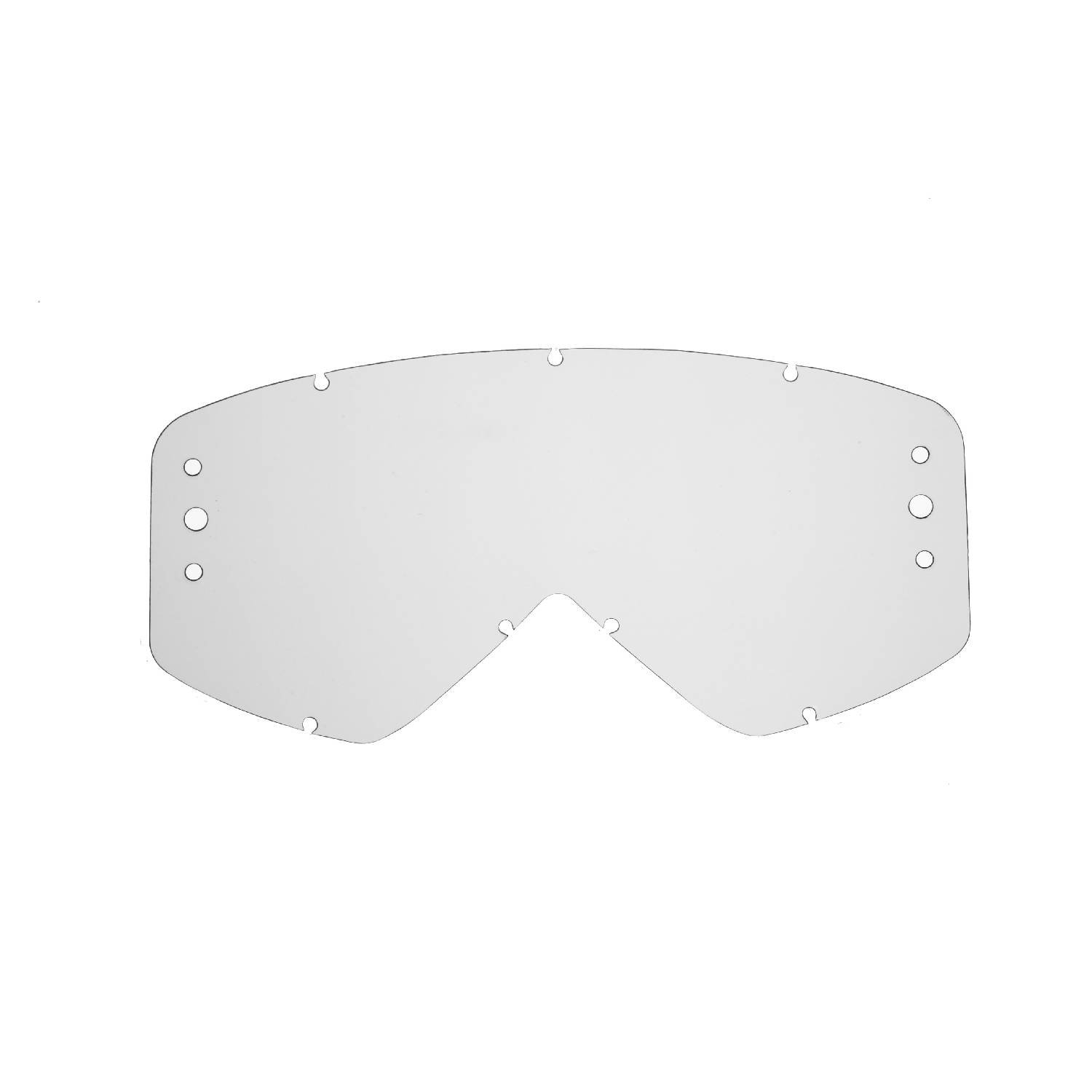 SeeCle SeeClee,SE-417155-HZ,Compatible clear roll-off replacement lens for Smith Fuel goggle/goggle