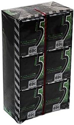 5 Gum Peppermint Cobalt Sugarfree Gum, 24 Minipacks