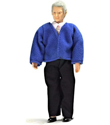 Melody Jane Puppenhaus-Figur – 1960er Hausfrau Mit Lockenwicklern (1:12, Porzellan, 12,7 Cm)