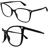 Gucci GG0026O Designer Fashion Eyeglasses Stylish Square Frame Eyewear with Luxury eSHADES Kit - Embrace Sophistication and Elegance