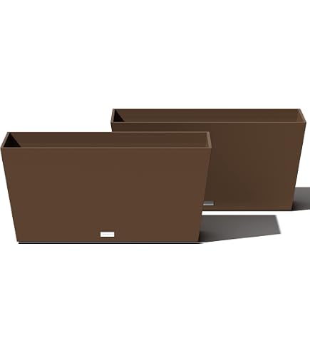 Amazon.com: Veradek Pure Series Midori Planter - Wide Outdoor