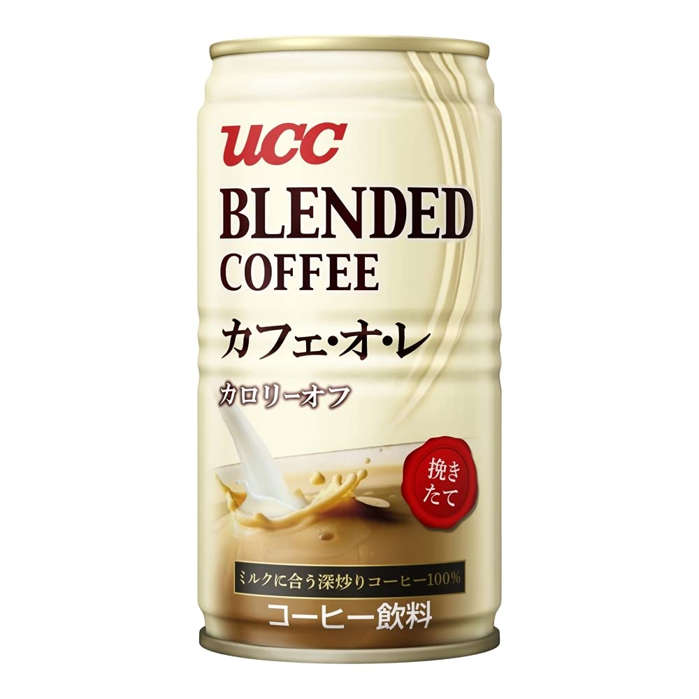 UCC ブレンドコーヒー カフェ・オ・レ カロリーオフ 185g×30本商品画像