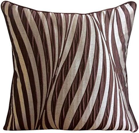 Amazon Com The Homecentric Handmade Brown Euro Pillow Covers