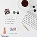 The Carefree Bee - 20 Feminist Stickers for Water Bottles, Laptops (Series 2)