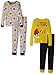 Pokemon Boys' Pikachu 4-Piece Cotton Pajama Set