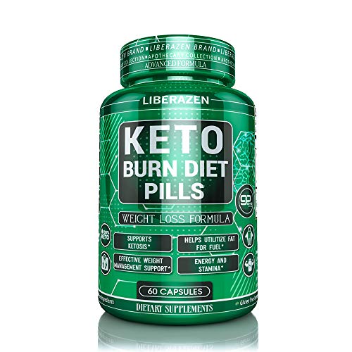 Keto Burn Diet Pills - Advanced Extreme Max Weight Loss Keto Supplements for Ketosis - Perfect and Pure Real Instant Exogenous Ketones For Fuel and Natural Burn - 60 Capsules Keto Burn Diet Pills - Advanced Extreme Max Weight Loss Keto Supplements for Ketosis - Perfect and Pure Real Instant Exogenous Ketones For Fuel and Natural Burn - 60 Capsules