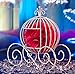 Anderson's Gold Wire Cinderella Carriage, Coach, Wedding, Birthday, Special Event Décor/Centerpiece, 12 Inches
