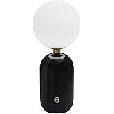 Tov Furniture Liza Black Table Lamp