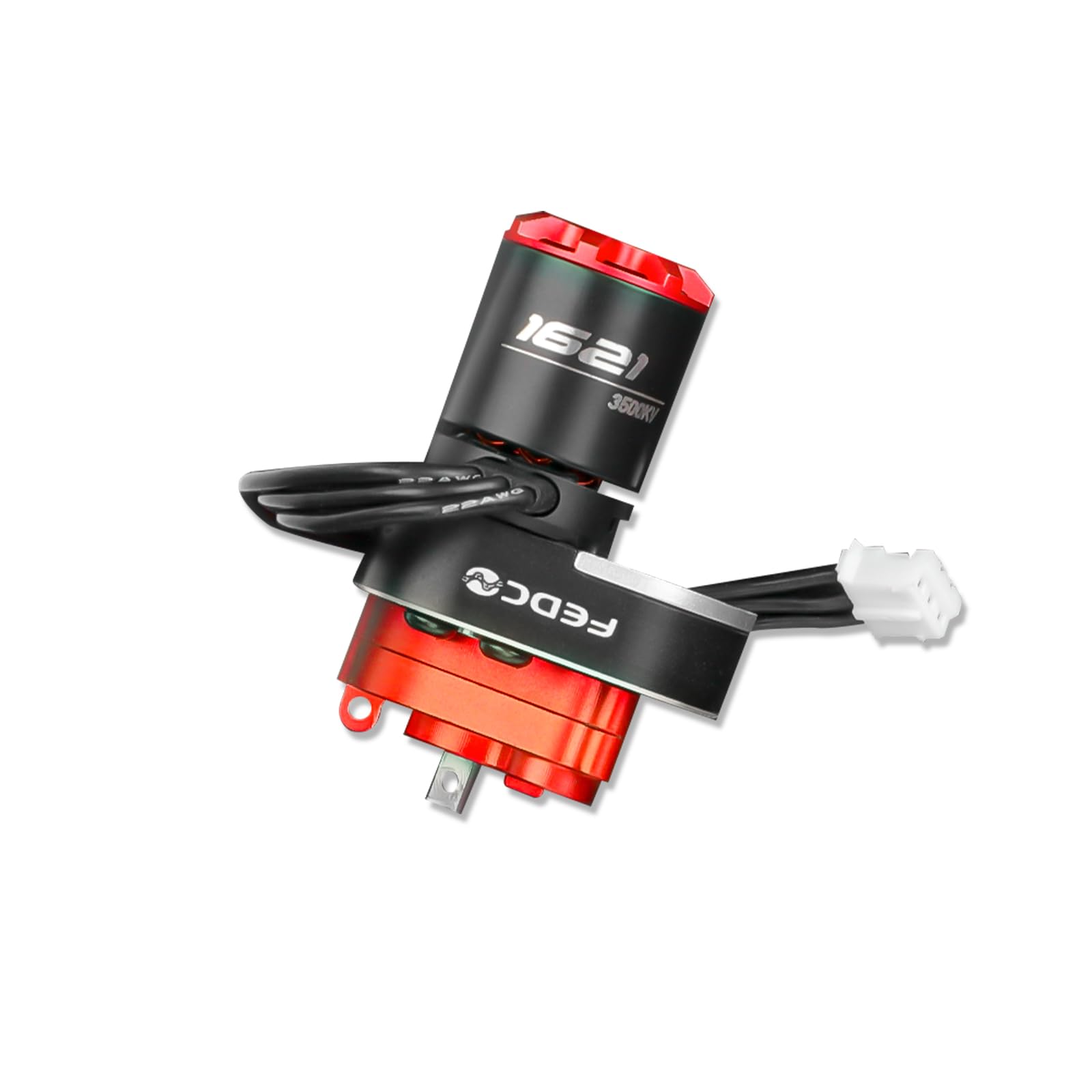 Photo 1 of FEDCO SCX24 Motor and Transmission with Hobbywing QUICRUN Outer-1621SL 3500KV Brushless Motor Upgrade for Axial SCX24 Upgrades 1/24 RC Crawler