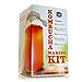 Home Craft Works Kombucha Brewing Kit Includes Organic Kombucha Scoby, Glass Brew Jar, Organic Loose Leaf Tea, Temperature Gauge, Organic Sugar, pH strips, cotton tea bag, and organic cotton cover