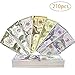 BestFire 210Pcs Prop Money Play Money Game Realistic Paper Money Full Print 2 Sided for Kids, Students, Movie, Pranks, Birthday Party, Play Board Games, Photography