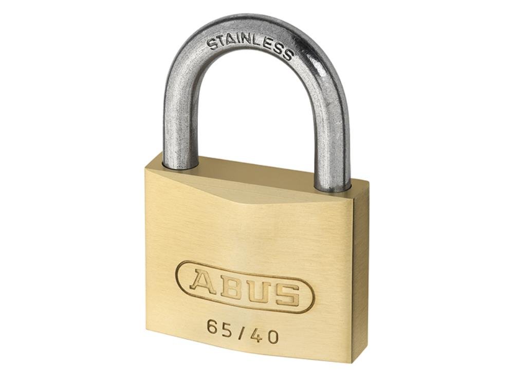 Abus 65Ib/40 Padlock Stainless Steel Shackle