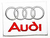 Audi Motorsport Racing Car Logo Patch Sew Iron on Embroidered