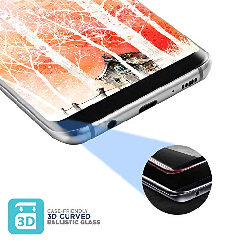 image for Cafetec [3-Pack] iPhone Xs/X Glass Screen Protector,[3D Touch] [9H Har