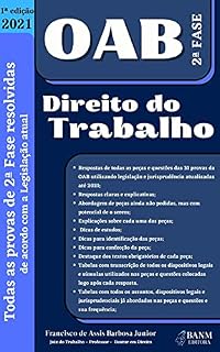 Livro OAB Segunda Fase Direito do Trabalho: Todas as Provas Respondidas